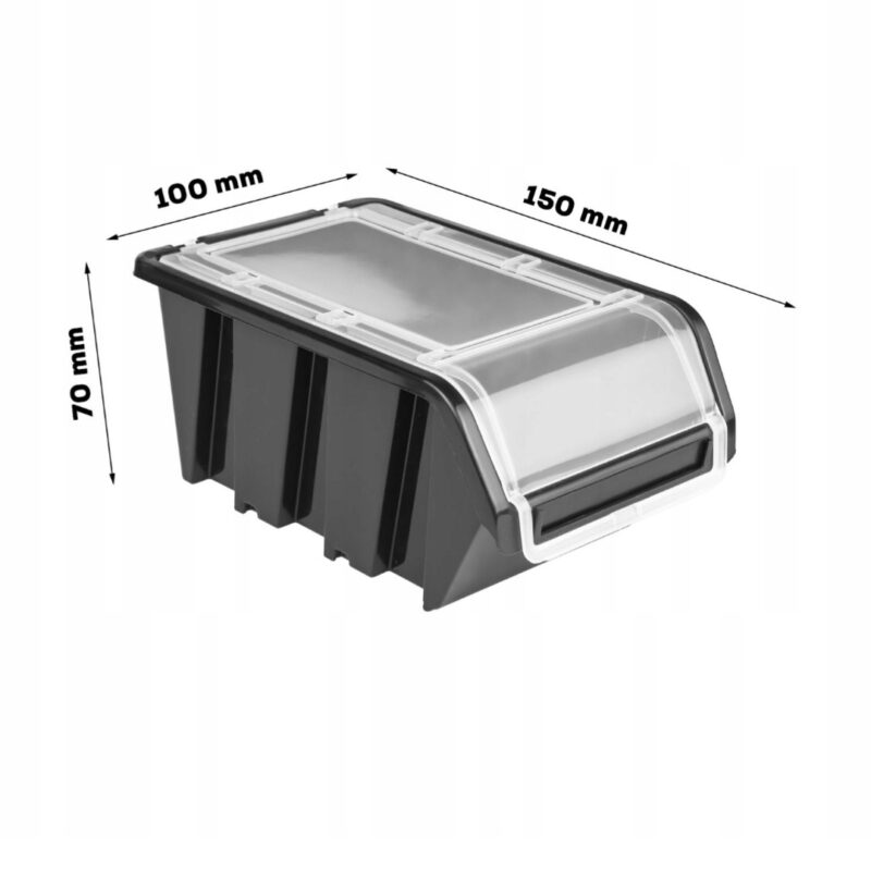 Vidējā kastīte x4 (Plastmasas stendam)