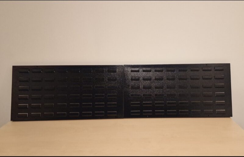 Metala siena 119x35cm ( ar kastītēm) - Image 6